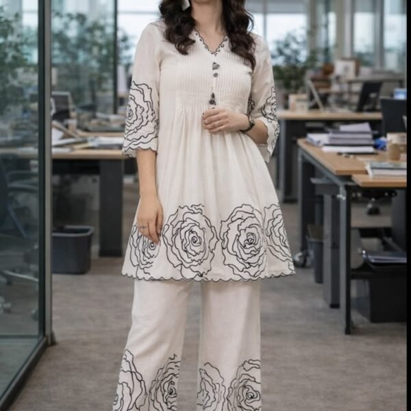 Elegant Floral Co-Ord Set